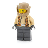 LEGO sw0698 - Resistance Troper Tan Jacket, Frown, Cheek Lines
