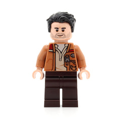 LEGO sw0737 - Poe Dameron (Medium Nougat Jacket, Hair)