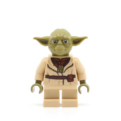 LEGO sw0906 - Yoda (Olive Green, Belt Pattern)