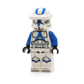 LEGO sw1248 - Clone Trooper Specialist, 501st Legion (Phase 2) - Blue Arms, Macrobinoculars, Nougat Head, Helmet with Holes