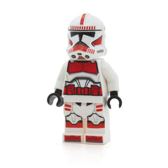 LEGO sw1305 - Clone Shock Trooper, Coruscant Guard (Phase 2) - Nougat Head