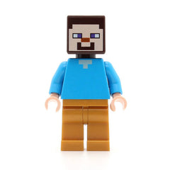 LEGO min074 - Steve (Pearl Gold Legs)