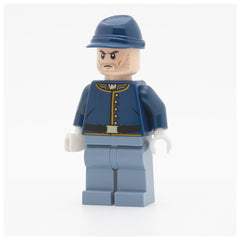 LEGO tlr020 - Cavalry Soldier (Brown Eyebrows, Stubble)