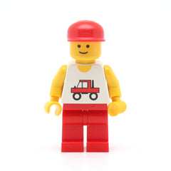 LEGO trc001 - Trucker - Red Legs, Red Cap