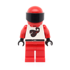 LEGO twn010 - Race (Driver, Red Scorpion, Red Helmet)