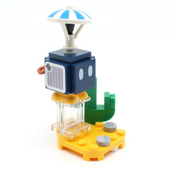 LEGO char03-4 - Parachute Bob-omb, Super Mario, Series 3 (Set mit Stand und Zubehör)