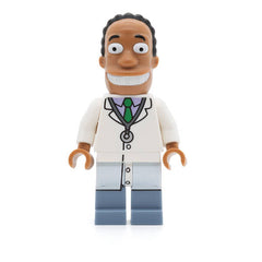 LEGO sim042 - Dr. Hibbert, The Simpsons, Series 1 (Minifigur ohne Stand und Zubehör)