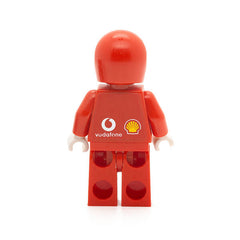 LEGO rac025cs - F1 Ferrari Pit Crew Member (Torso Stickers on Front and Back)