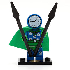 LEGO coltlbm2-03 - Clock King, The LEGO Batman Movie, Series 2 (Set mit Stand und Zubehör)