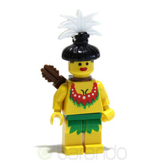 LEGO pi066a - Islander (Female, with Quiver)