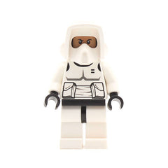 LEGO sw0005b Scout Trooper (Patterned Head, Dark Bluish Gray Torso Pattern)