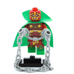LEGO colsh-1 - Mister Miracle, DC Super Heroes (Set mit Stand und Zubehör)