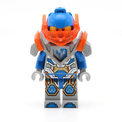 LEGO nex093 - Clay (Trans-Neon Orange Visor)
