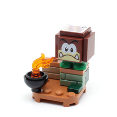 LEGO char03-6 - Galoomba, Super Mario, Series 3 (Set mit Stand und Zubehör)