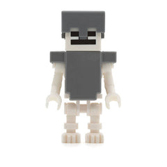 LEGO min018 - Skeleton (Flat Silver Helmet and Armor)