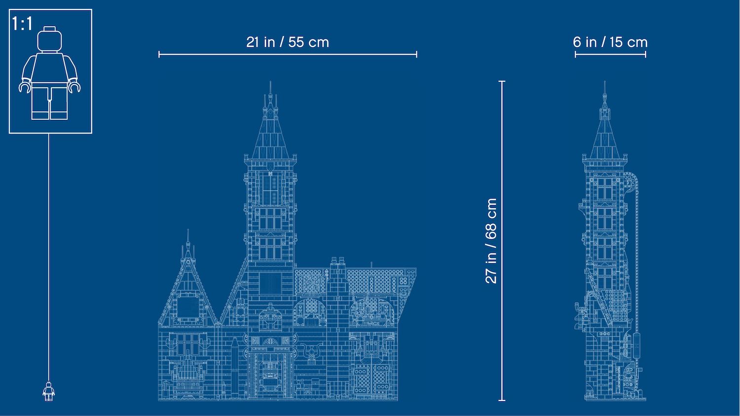 NEU - LEGO ICONS (10273) Geisterhaus auf dem Jahrmarkt