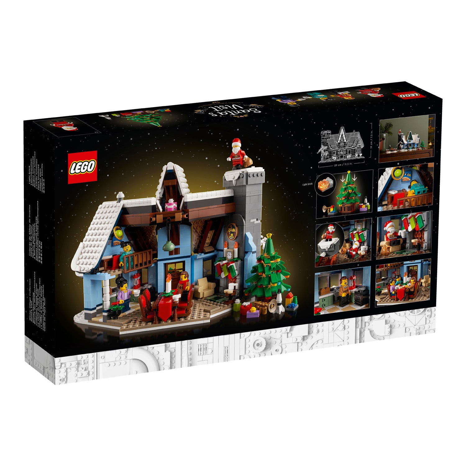 NEU - LEGO ICONS (10293) Besuch des Weihnachtsmanns | Santa's Visit