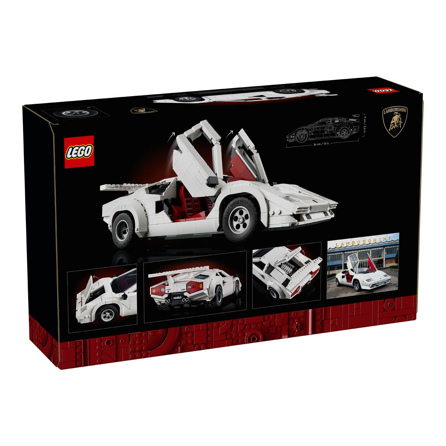 NEU - LEGO ICONS (10337) Lamborghini Countach 5000 Quattrovalvole