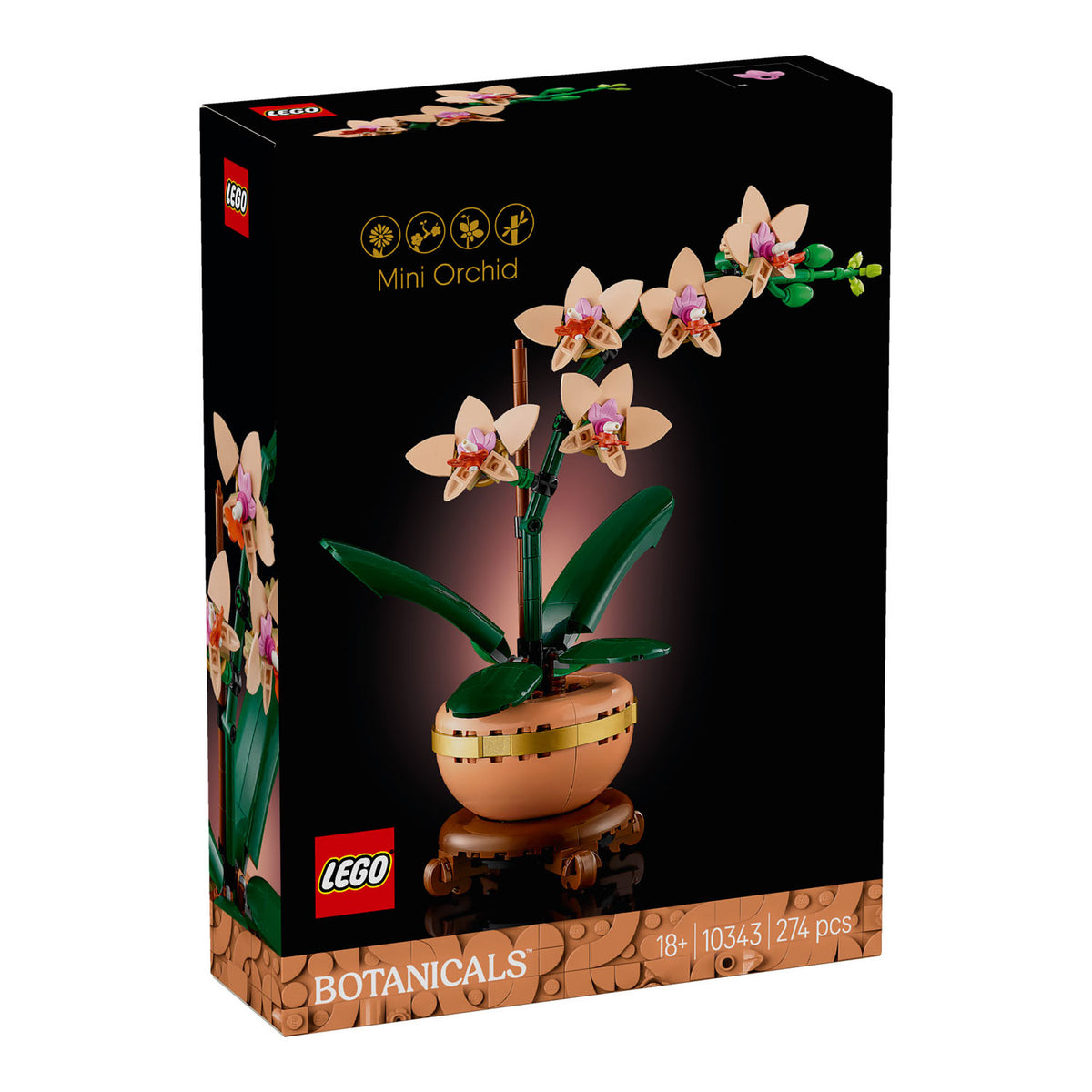 NEU - LEGO Botanicals (10343) Mini-Orchidee