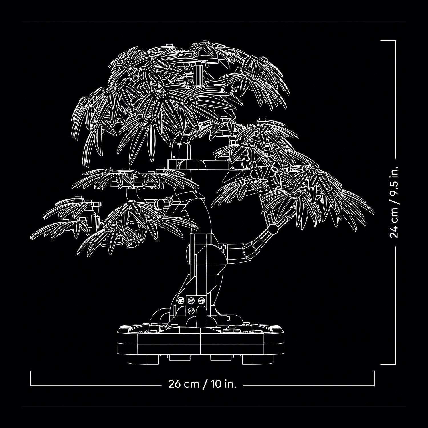 NEU - LEGO Botanicals (10348) - Japanischer Roter Ahorn - Bonsai Baum