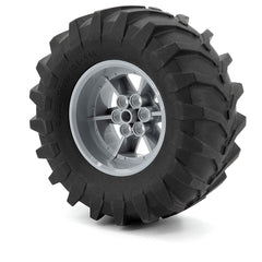 LEGO 15038c05 - Rad 56mm x 34mm Technic Racing Medium, 6 Pin Holes, mit schwarzen Reifen 107 x 44 (15038 / 23798)