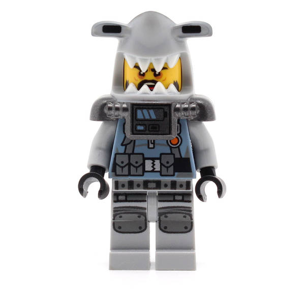 LEGO njo0353 - Hammer Head (Black Beard, Large Knee Plates)
