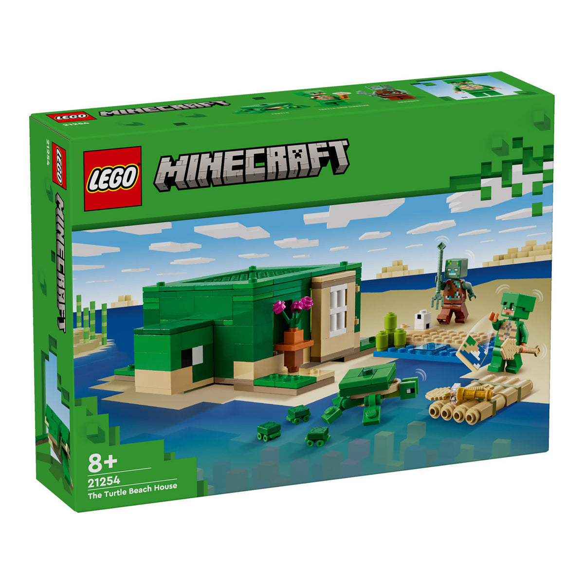 NEU - LEGO Minecraft (21254) Das Schildkrötenstrandhaus | The Turtle Beach House