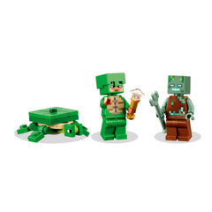 NEU - LEGO Minecraft (21254) Das Schildkrötenstrandhaus | The Turtle Beach House