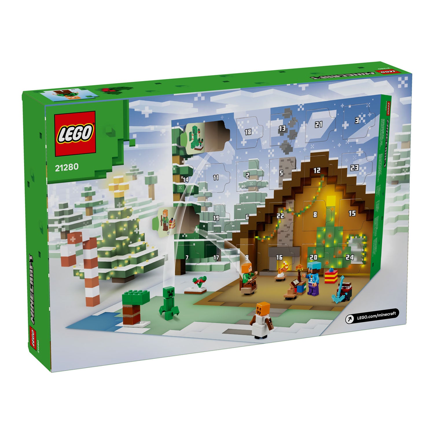 NEU - LEGO Minecraft (21280) Minecraft Adventskalender 2025
