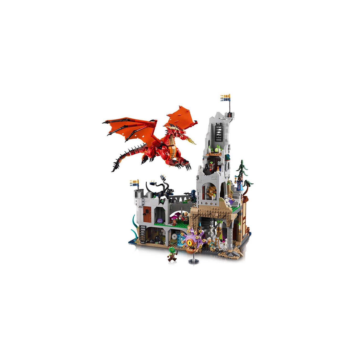 NEU - LEGO Ideas (21348) - Dungeons & Dragons - Die Sage vom Roten Drachen