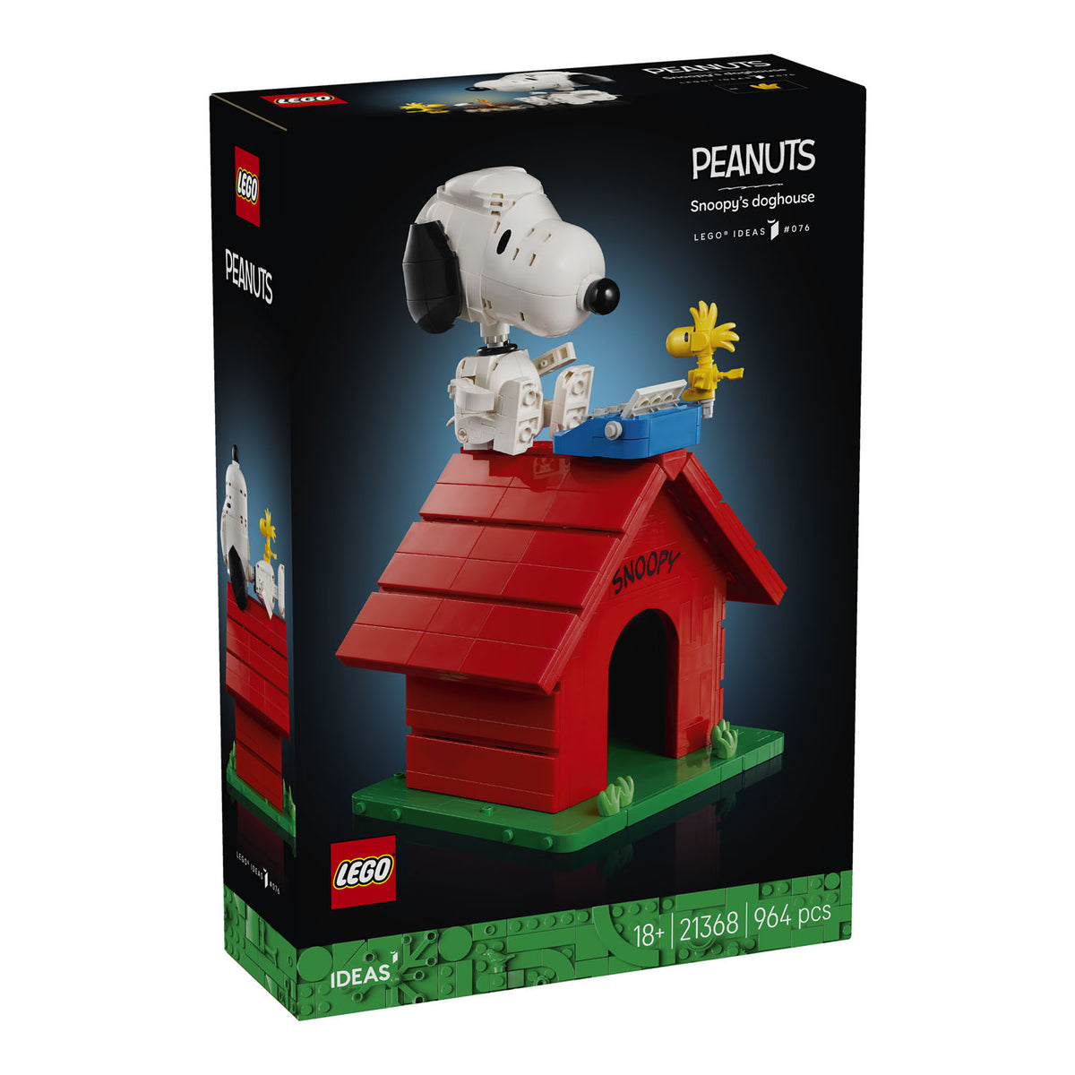 NEU - LEGO Ideas (21368) Peanuts: Snoopys Hundehütte