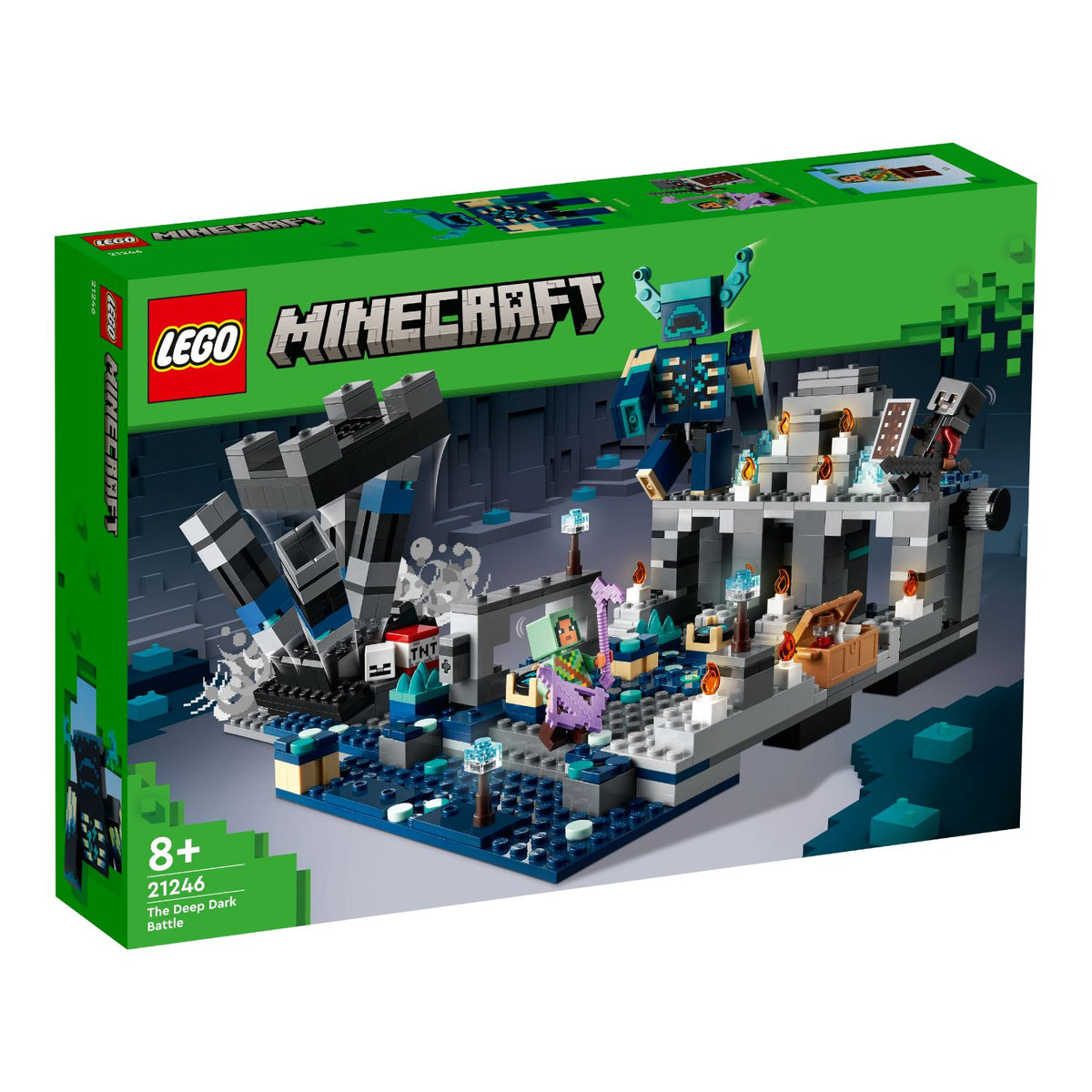 NEU - LEGO Minecraft (21246) Das Duell in der Finsternis | The Deep Dark Battle