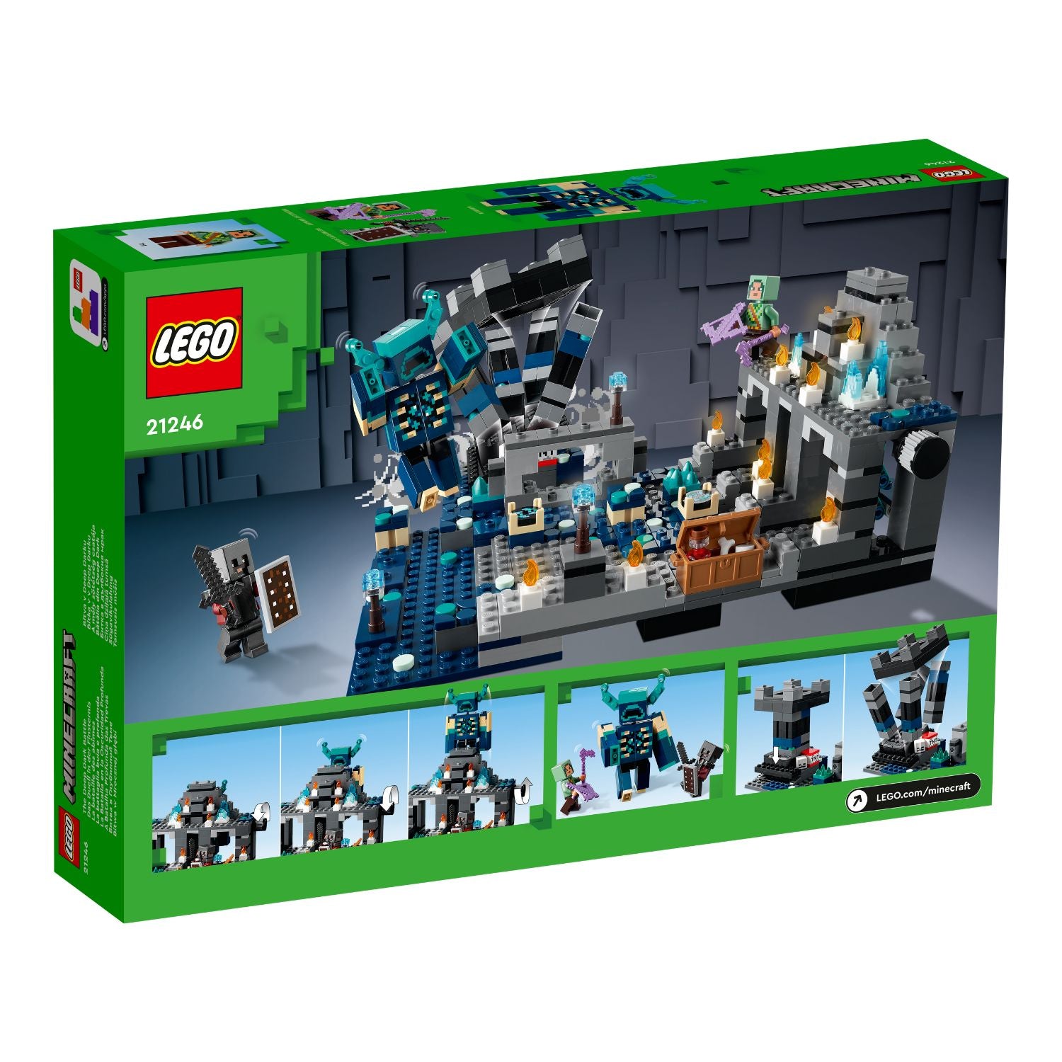 NEU - LEGO Minecraft (21246) Das Duell in der Finsternis | The Deep Dark Battle