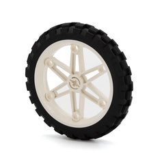 LEGO 2903c01 - Rad 61.6mm x 13.6mm Motorrad, mit schwarzem Reifen 81.6 x 15