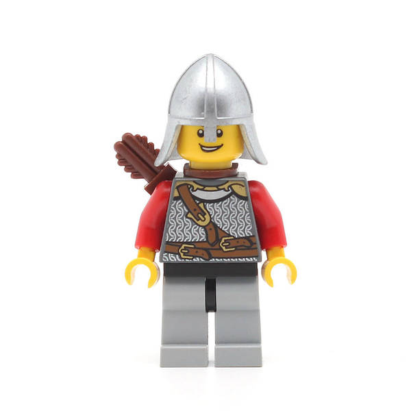 LEGO cas448 - Kingdoms (Lion Knight Scale Mail with Chest Strap and Belt)