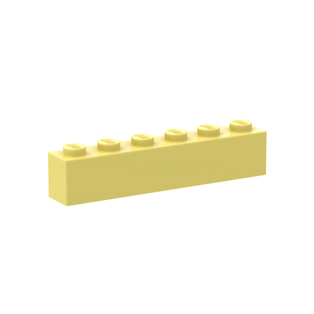 LEGO 3009 - Brick (1 x 6, verschiedene Farben)