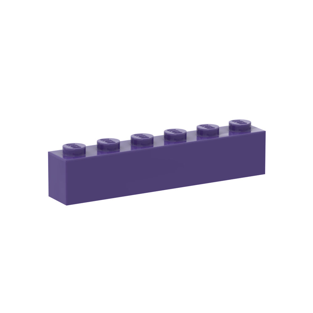 LEGO 3009 - Brick (1 x 6, verschiedene Farben)