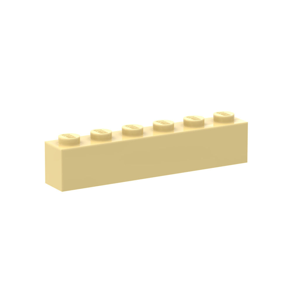 LEGO 3009 - Brick (1 x 6, verschiedene Farben)