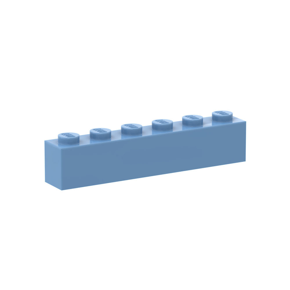 LEGO 3009 - Brick (1 x 6, verschiedene Farben)