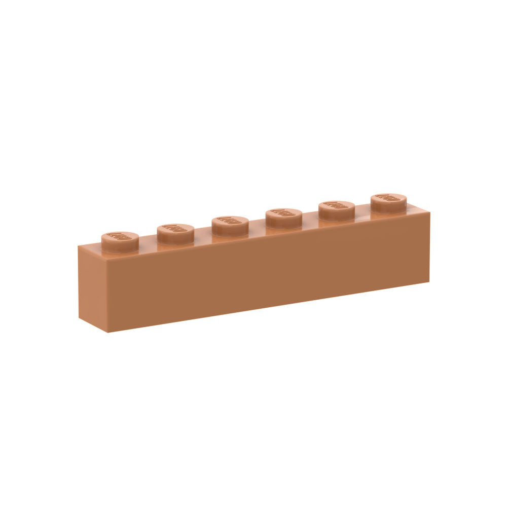 LEGO 3009 - Brick (1 x 6, verschiedene Farben)