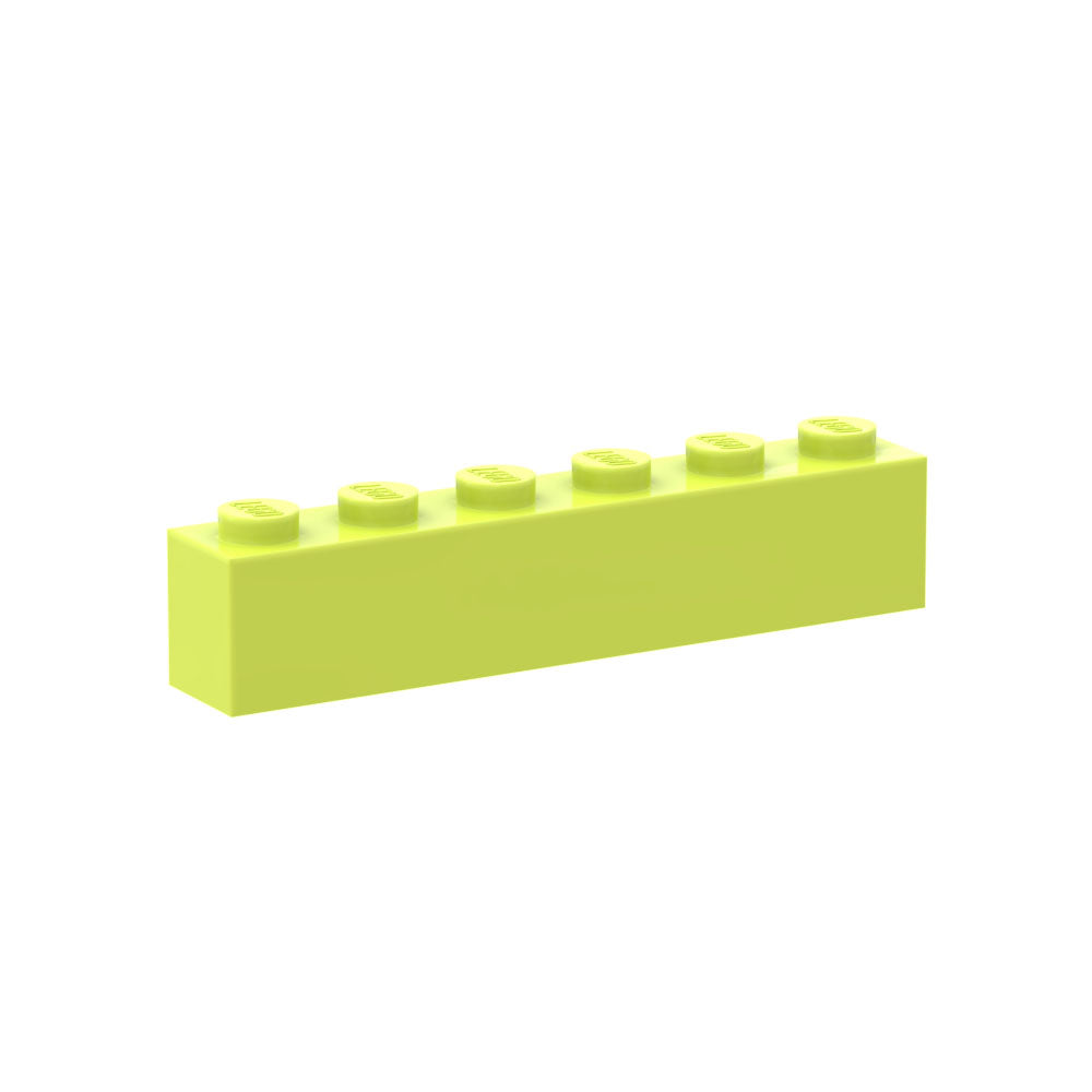 LEGO 3009 - Brick (1 x 6, verschiedene Farben)