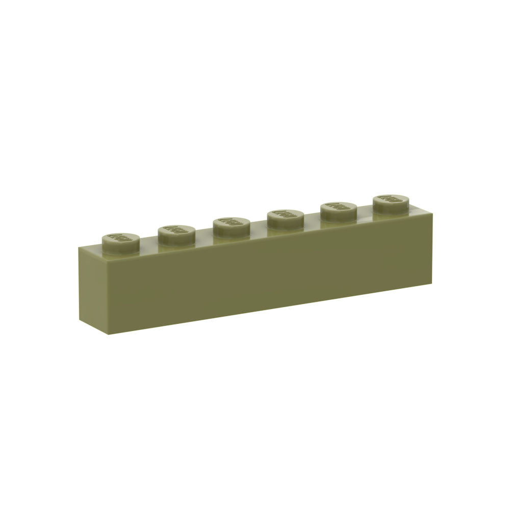 LEGO 3009 - Brick (1 x 6, verschiedene Farben)