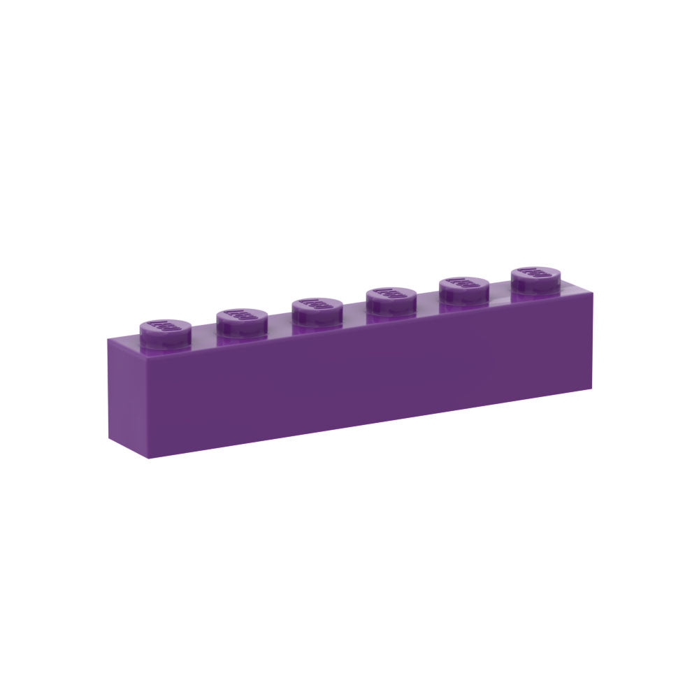 LEGO 3009 - Brick (1 x 6, verschiedene Farben)