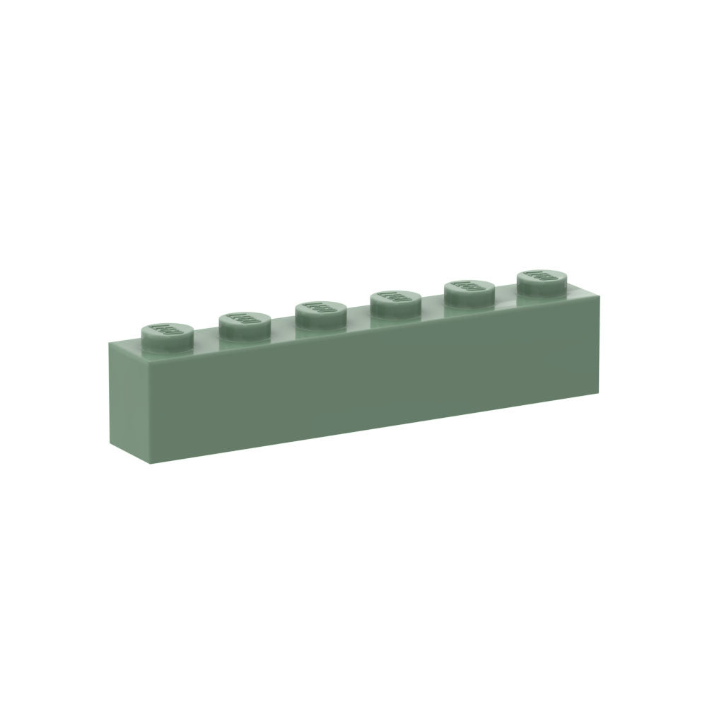 LEGO 3009 - Brick (1 x 6, verschiedene Farben)