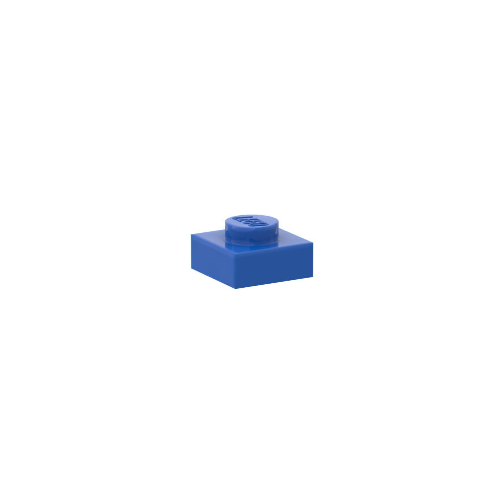 LEGO 3024 - Plate (1 x 1, verschiedene Farben)
