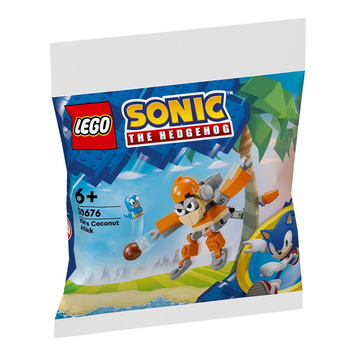 NEU - LEGO Sonic (30676) Kikis Kokosnussattacke | Kiki's Coconut Attack (Polybag)