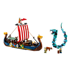NEU - LEGO Creator 3in1 (31132) Wikingerschiff mit Midgardschlange