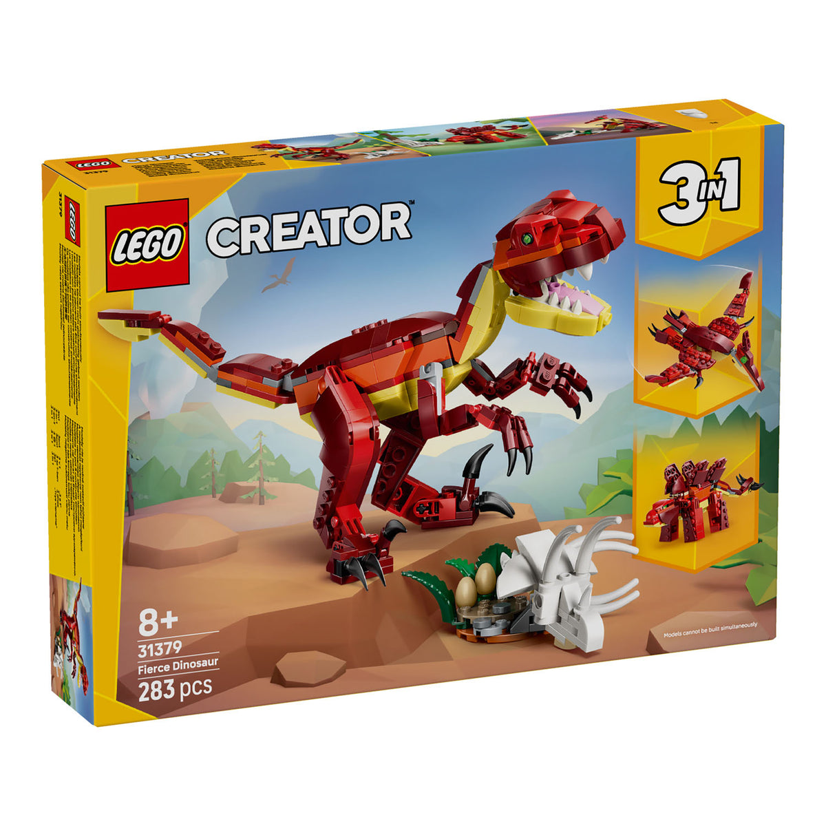 NEU - LEGO Creator 3in1 (31379) Wilder Dinosaurier | Fierce Dinosaur