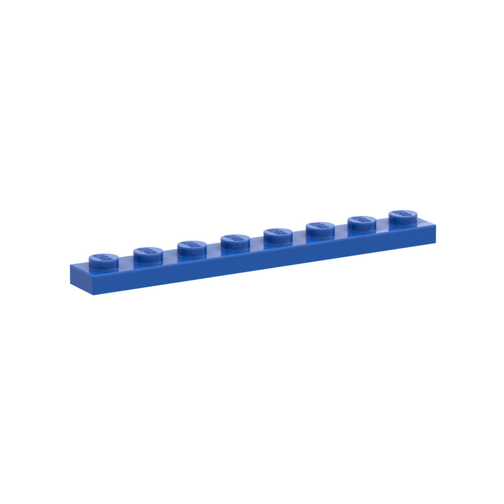 LEGO 3460 - Plate (1 x 8, verschiedene Farben)