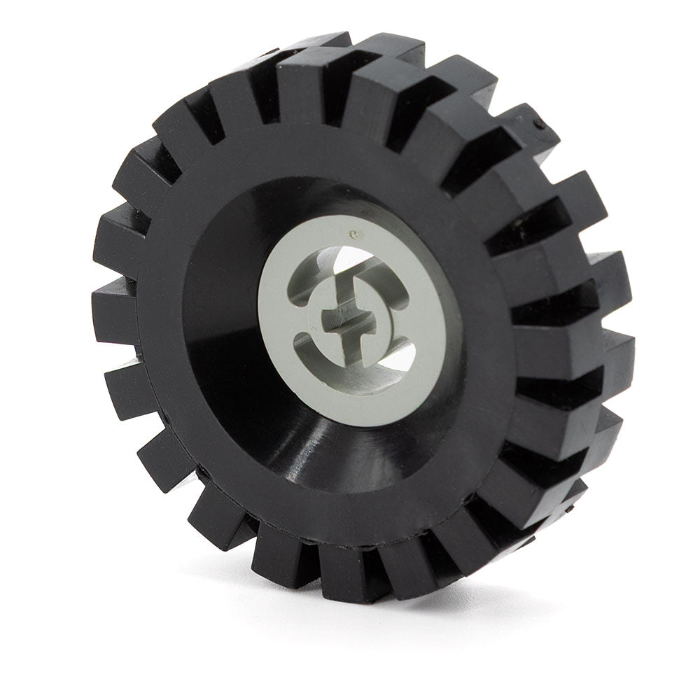 LEGO 3482c03 - Rad mit Split Axle Hole mit schwarzem Reifen 17 x 43 (3482 / 3634)